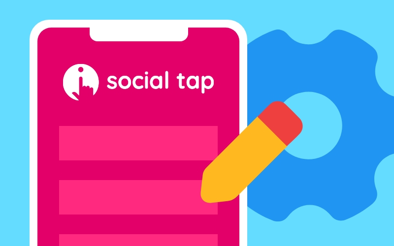 How to create a Social Tap account